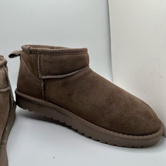 CUSHIONAIRE Women's pull on boot 10 BROWN - Picture 6 of 7